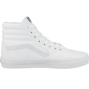 VANS HI TOP SK8 True White Size Men 8/Women 9.5
